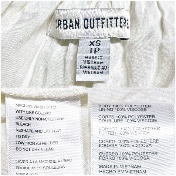 URBAN OUTFITTERS Lannette Green Toile Fairy Print Whimsy Elf Mini Dress Size XS - Picture 11 of 11